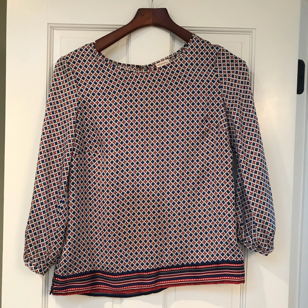 Merona Women’s Long Sleeve Blouse, XS